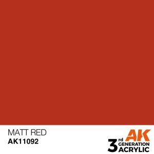 Standard Colors: Matt Red
