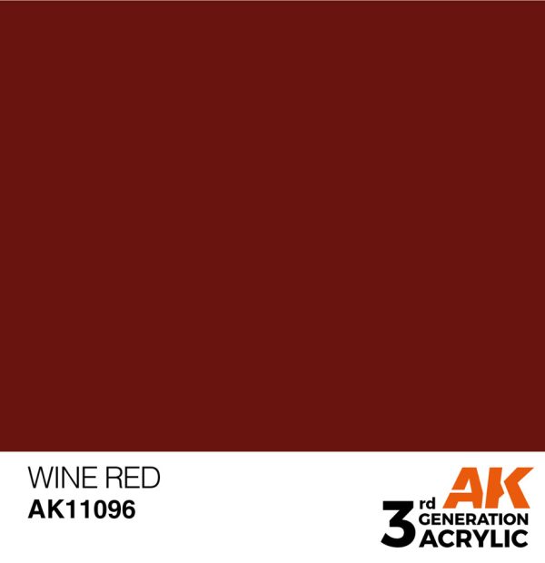 Standard Colors: Wine Red