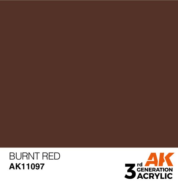 Standard Colors: Burnt Red