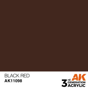 Standard Colors: Black Red