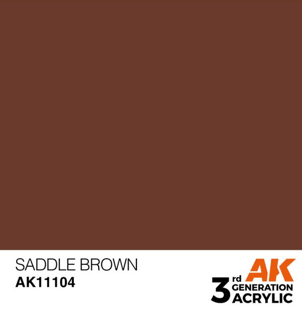 Standard Colors: Saddle Brown