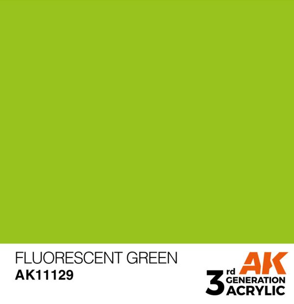 Standard Colors: Fluorescent Green