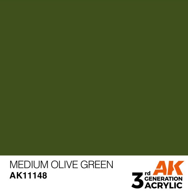 Standard Colors: Medium Olive Green