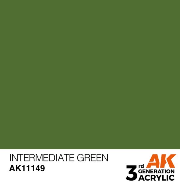 Standard Colors: Intermediate Green