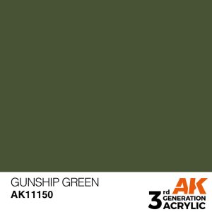 Standard Colors: Gunship Green