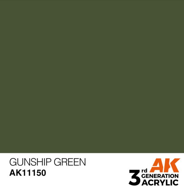 Standard Colors: Gunship Green