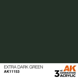 Standard Colors: Extra Dark Green