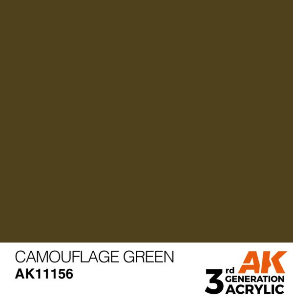 Standard Colors: Camouflage Green