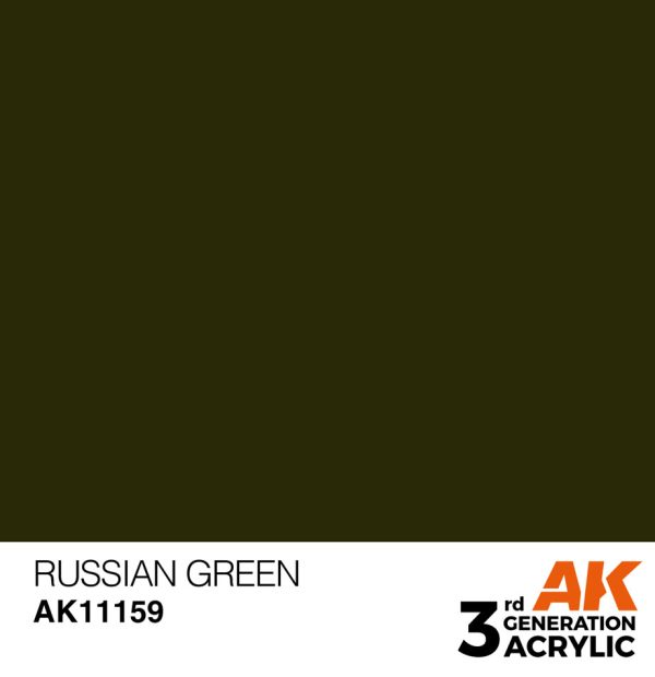 Standard Colors: Russian Green