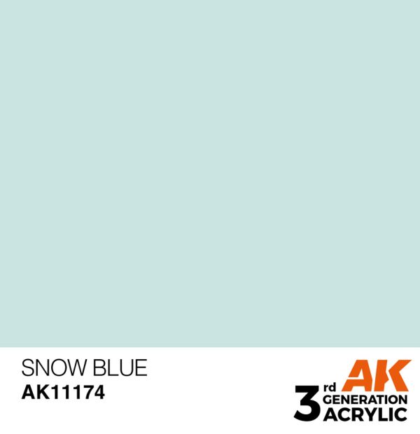 Standard Colors: Snow Blue