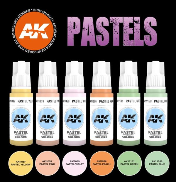 Pastels Colors Set