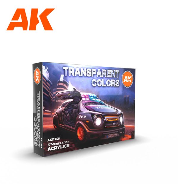 Transparent Colors Set