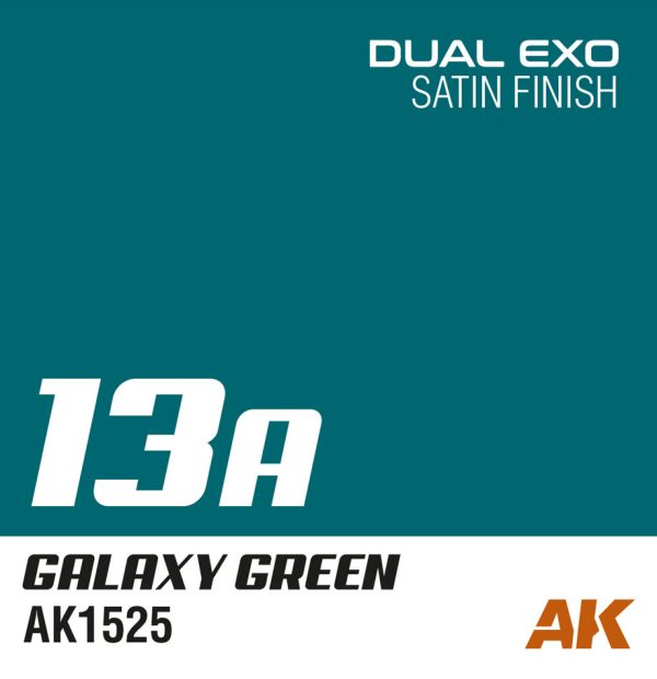 Dual Exo 13A Galaxy Green