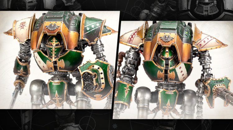 Створення Cerastus Knights Acheron та Castigator, з акцентом на дивовижну гнучку ленту подачі боєприпасів