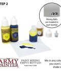 Paint Mixing Empty Bottles