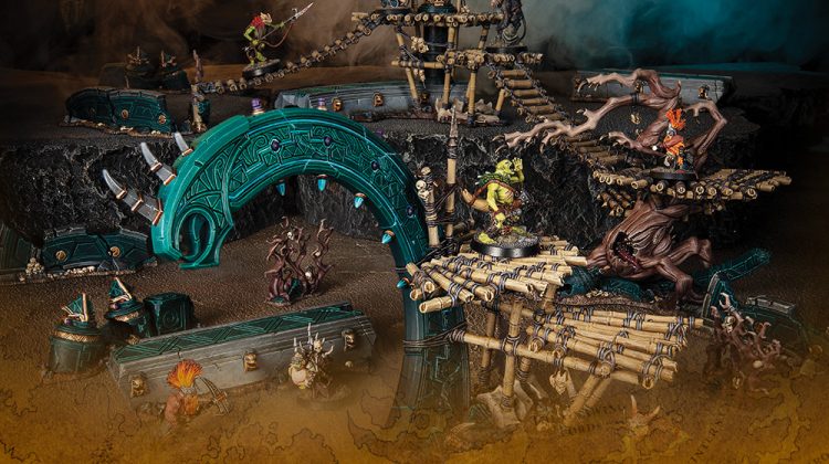 Відчуйте масштаби Талаксісу з новому набором ландшафту для Warcry