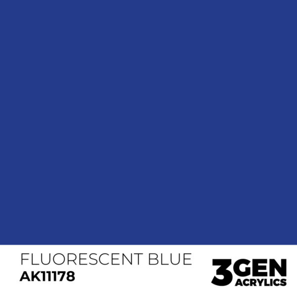 Standard Colors: Fluorescent Blue