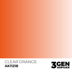 Standard Colors: Clear Orange