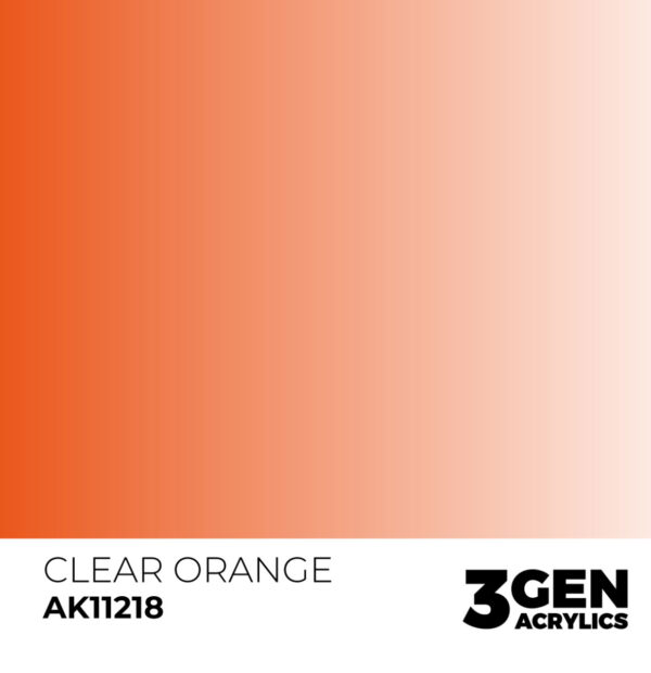Standard Colors: Clear Orange