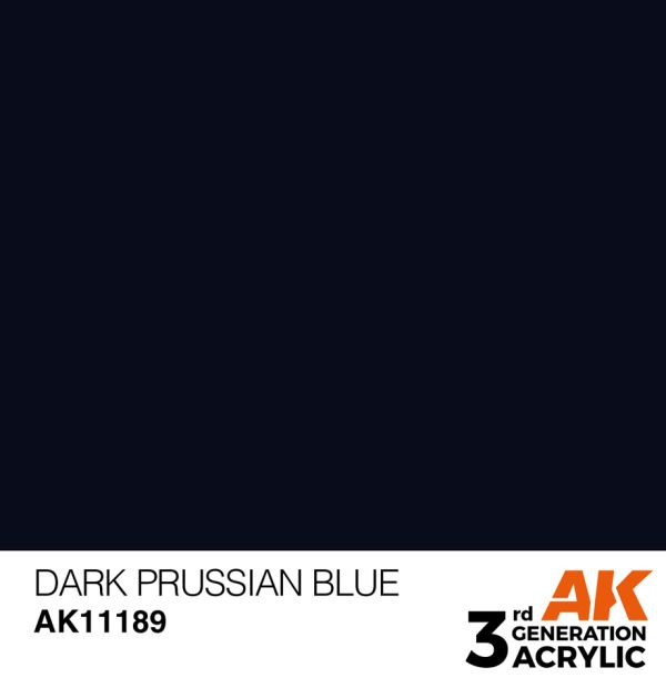 Standard Colors: Dark Prussian Blue