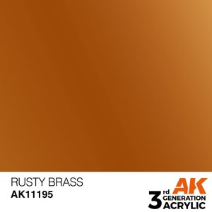Metallic Colors: Rusty Brass