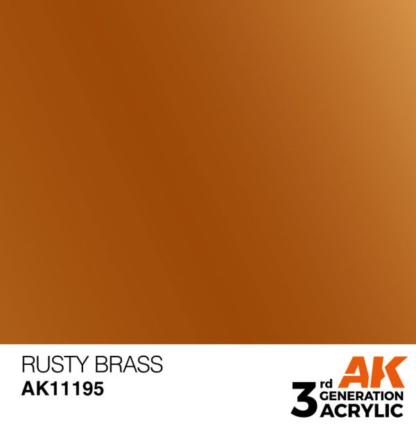 Metallic Colors: Rusty Brass