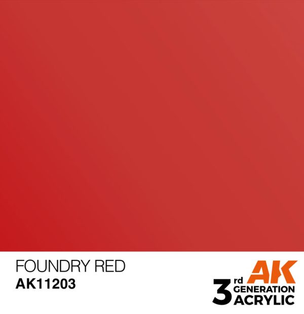 Metallic Colors: Foundry Red