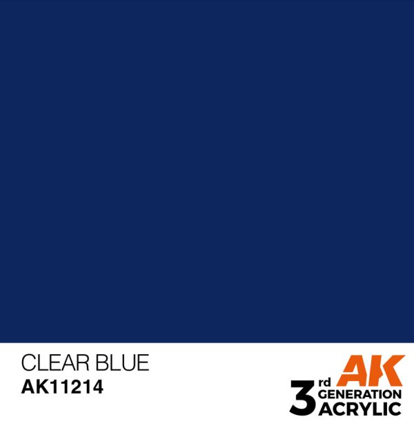 Standard Colors: Clear Blue