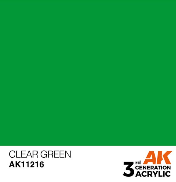 Standard Colors: Clear Green