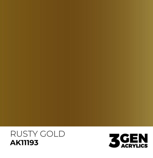 Metallic Colors: Rusty Gold