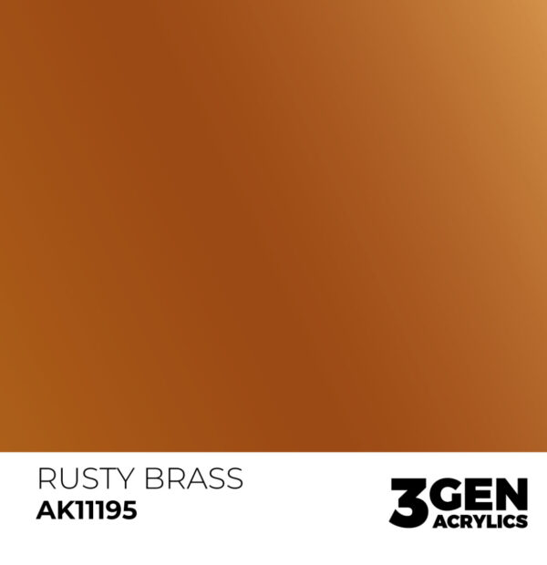 Metallic Colors: Rusty Brass