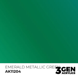 Metallic Colors: Emerald Metallic Green