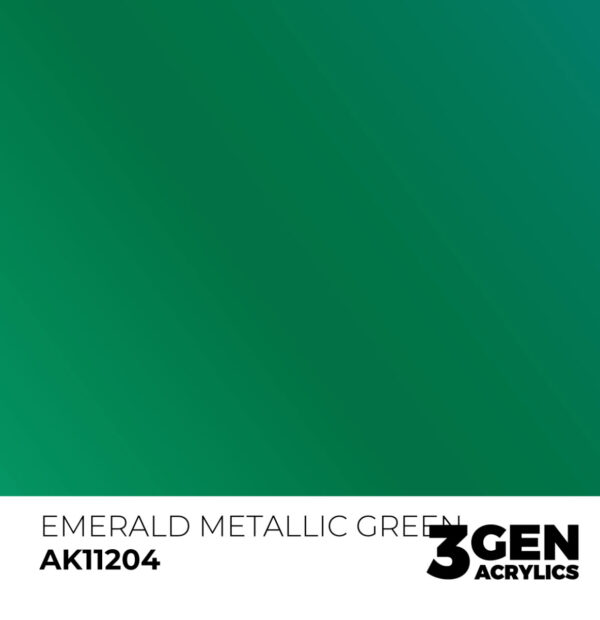 Metallic Colors: Emerald Metallic Green