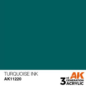 Ink Colors: Turquoise