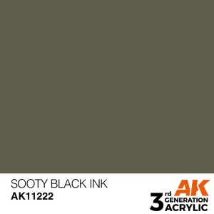 Ink Colors: Sooty Black