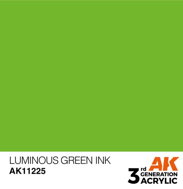 Ink Colors: Luminous Green