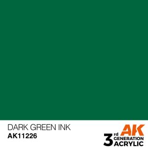 Ink Colors: Dark Green