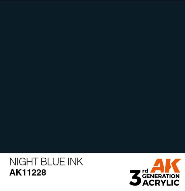 Ink Colors: Night Blue