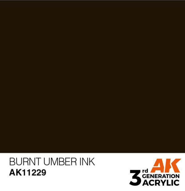 Ink Colors: Burnt Umber