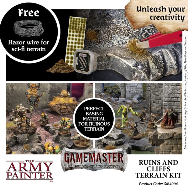 Gamemaster Terrain Kit: Ruins & Cliffs Terrain Kit