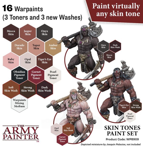 Warpaints: Skin Tones Paint Set