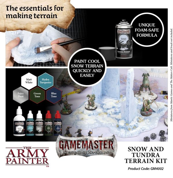 Gamemaster Terrain Kit: Snow & Tundra