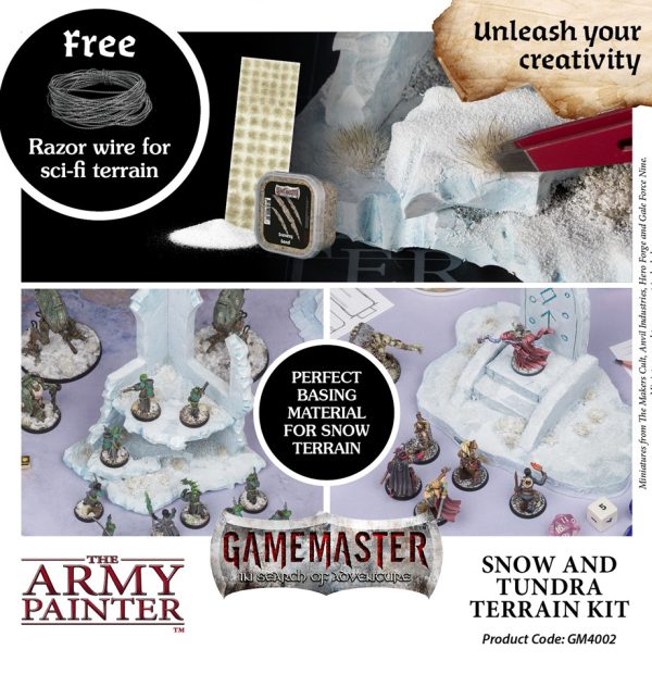 Gamemaster Terrain Kit: Snow & Tundra