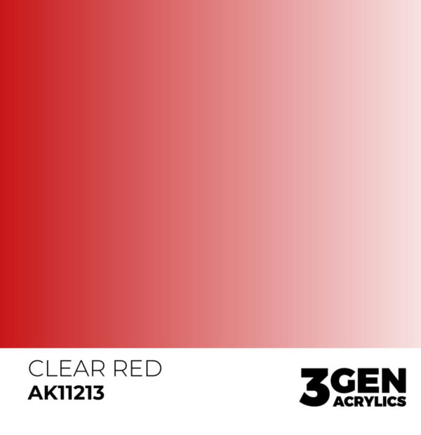 Standard Colors: Clear Red