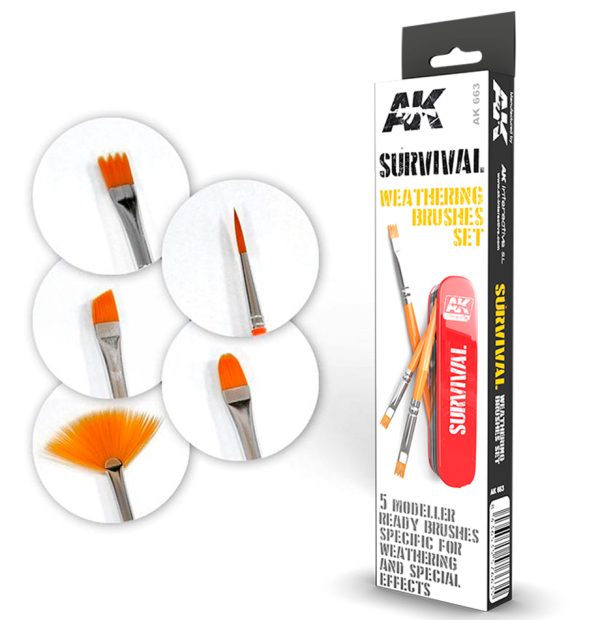 Survival Weathering Brushes Set