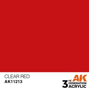 Standard Colors: Clear Red