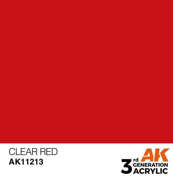 Standard Colors: Clear Red