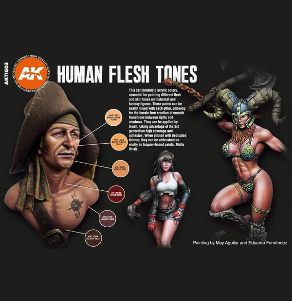 Human Flesh Tones