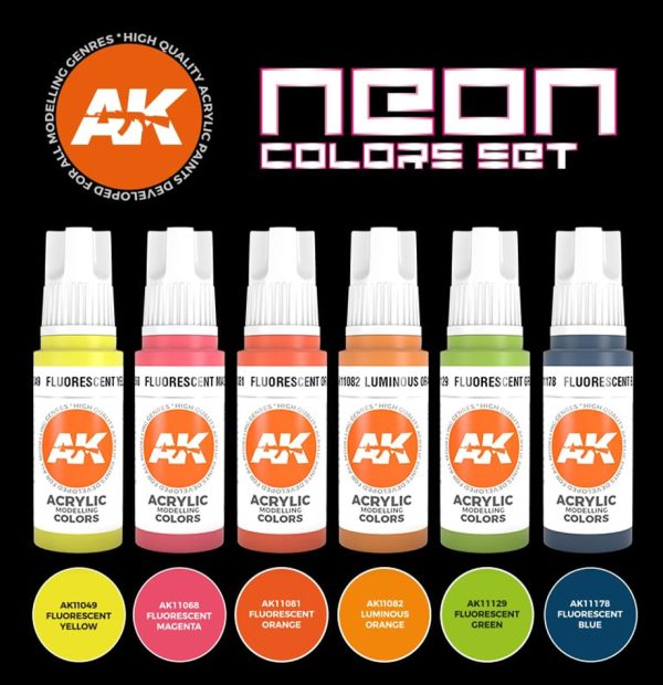 Neon Colors Set