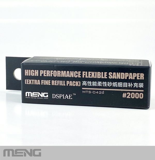 High Perfomance Flexible Sandpaper #2000